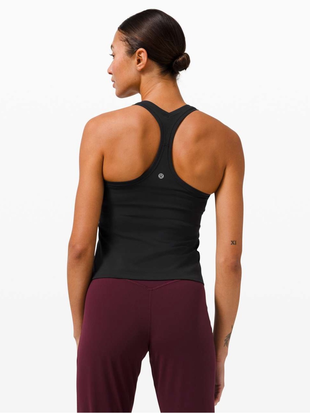 Lululemon Cool Racerback Short Tank *Nulu Black Size 6 NEW - Picture 7 of 7
